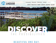 Tablet Screenshot of discoverwaseca.com